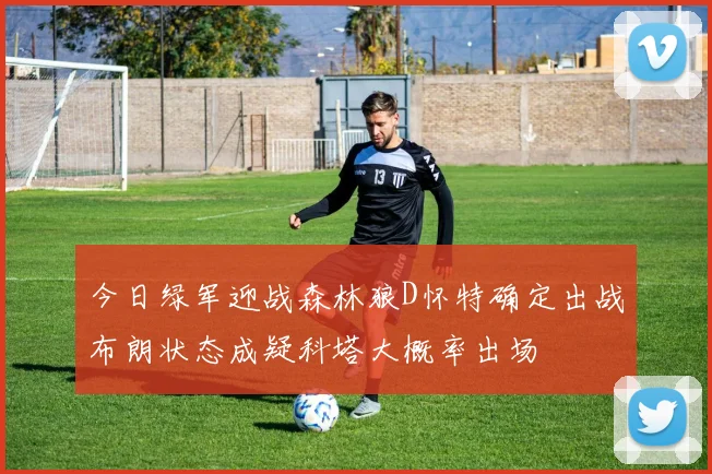 今日绿军迎战森林狼D怀特确定出战布朗状态成疑科塔大概率出场