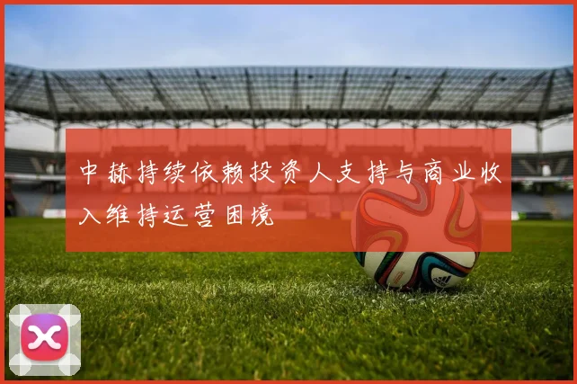 中赫持续依赖投资人支持与商业收入维持运营困境